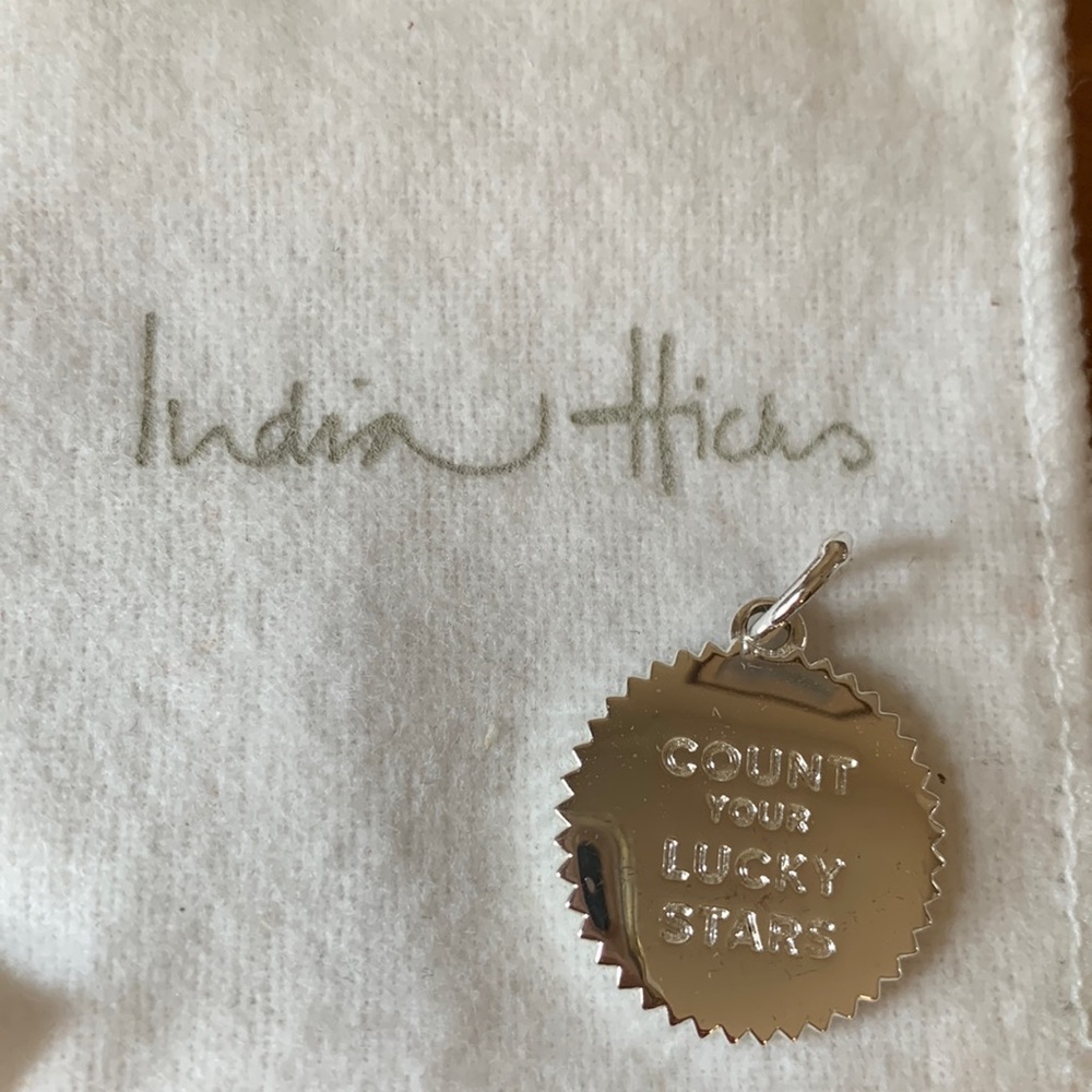 India Hicks silver Count Your Lucky Stars token